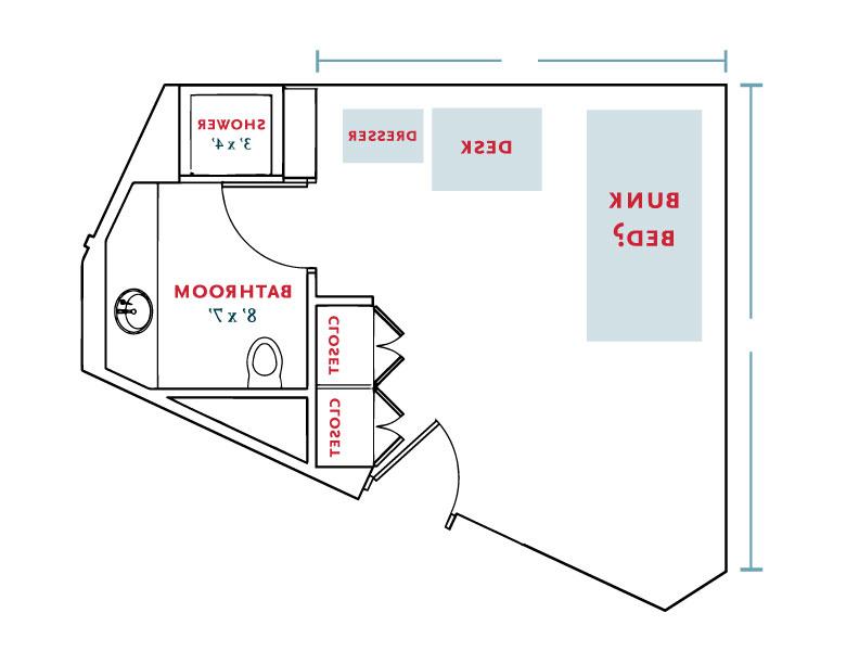 Oaks Single Floor Plan